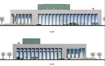 新疆石河子大学会堂方案设计